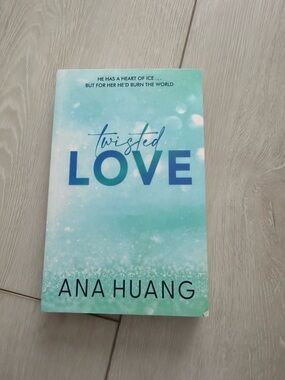 Hachette Twisted Love Decorative Book Cover in Aqua Teal